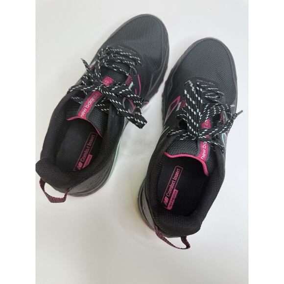 New Balance T410v8 Trail Running Shoe Womens 8.5 Black Mesh WT410LCB Unisex - Picture 7 of 9